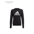 Adidas Boys Black Logo Sweatshirt