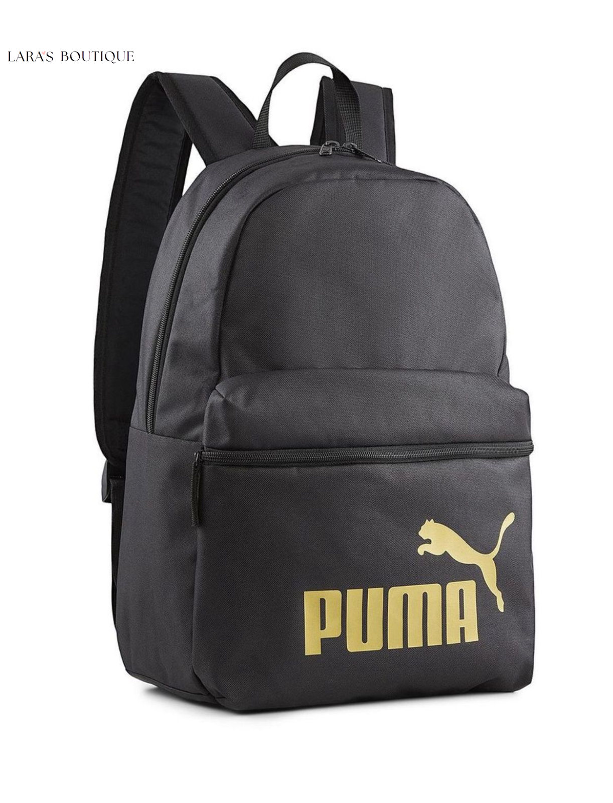 Black & Gold Puma Backpack
