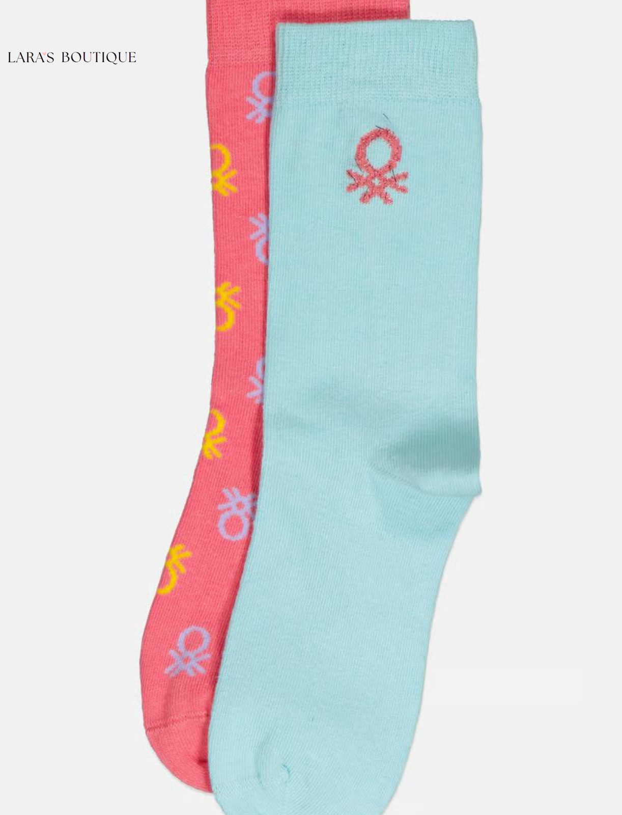 Benetton Color Pop Socks Set – 2 Pack