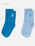 Benetton Blue Essentials Socks – 1 Pair