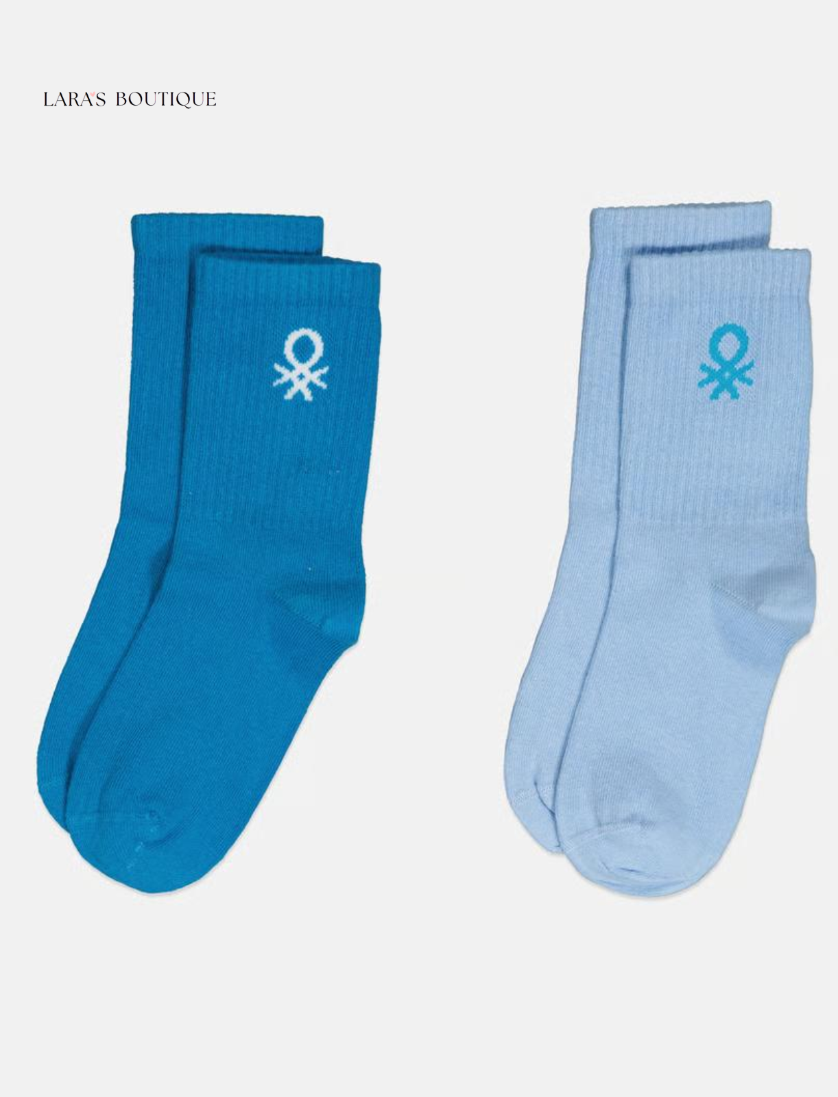 Benetton Blue Essentials Socks – 1 Pair