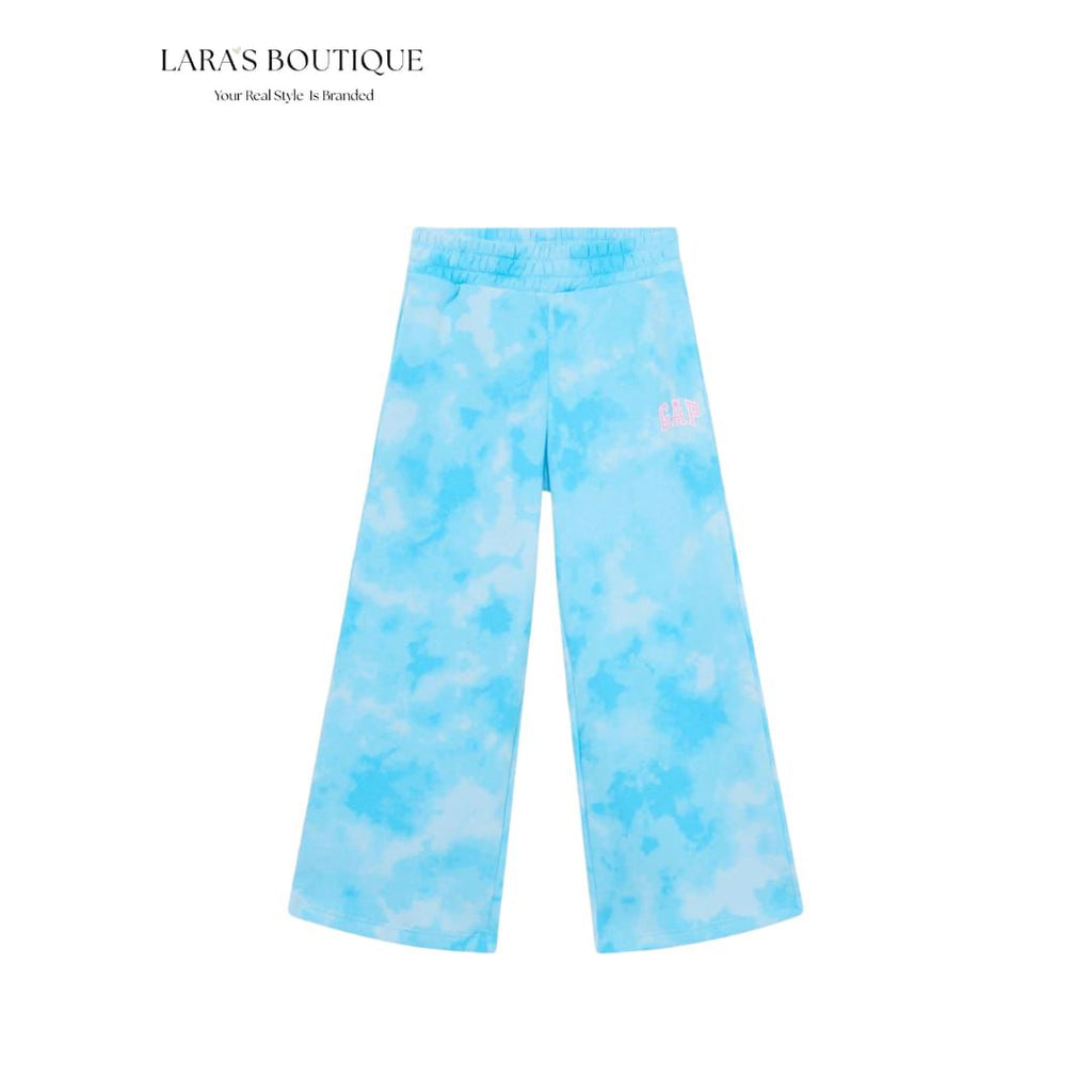 GAP Girls Tie-Dye Hoodie & Wide Leg Jogger Set
