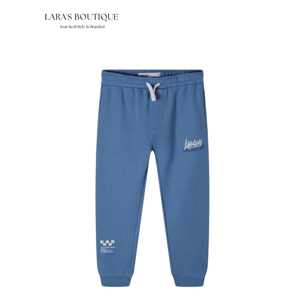 Boys Blue Hoodie & Jogger Set