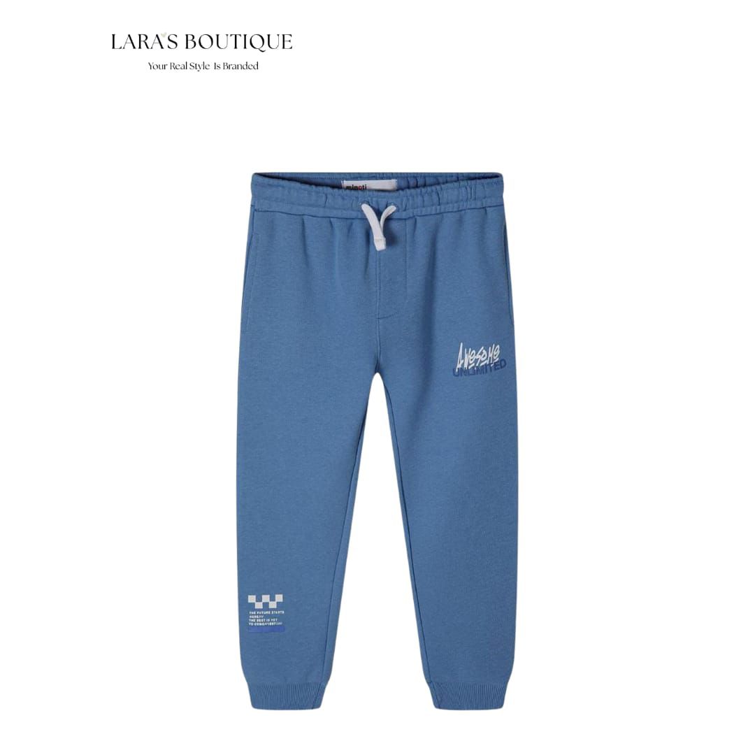Boys Blue Hoodie & Jogger Set