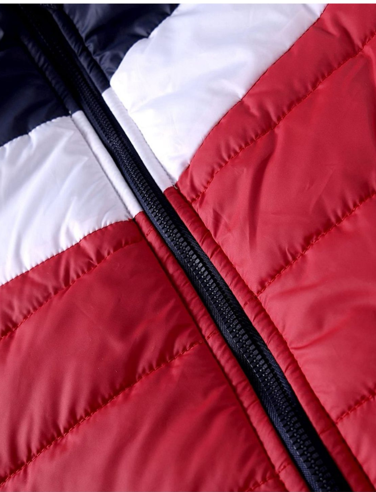 Colorblock Puffer Vest
