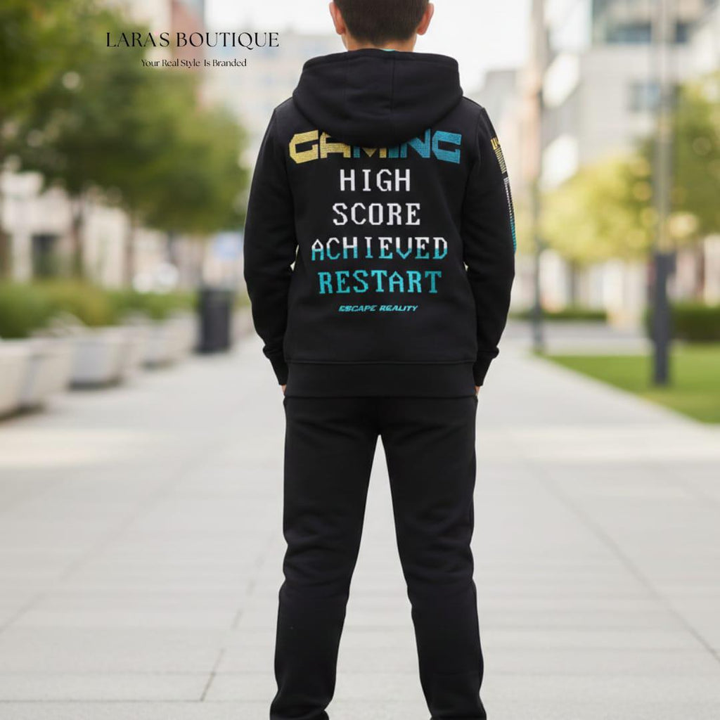Boys’ Gaming Hoodie & Jogger Set