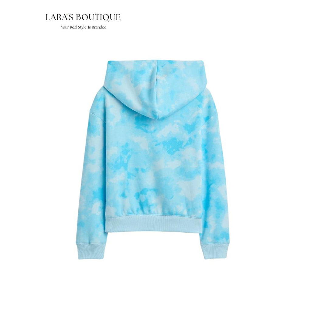 GAP Girls Tie-Dye Hoodie & Wide Leg Jogger Set