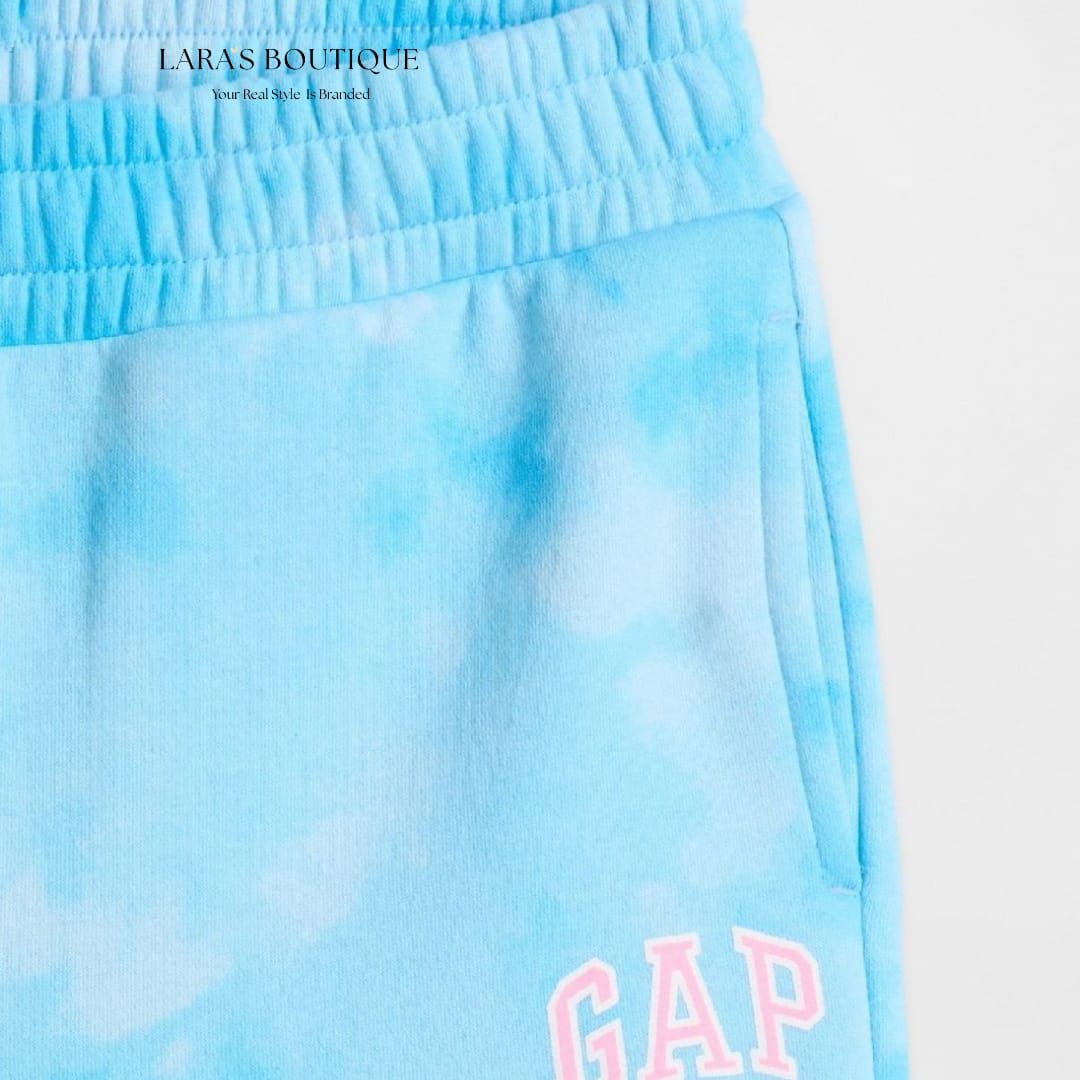 GAP Girls Tie-Dye Hoodie & Wide Leg Jogger Set