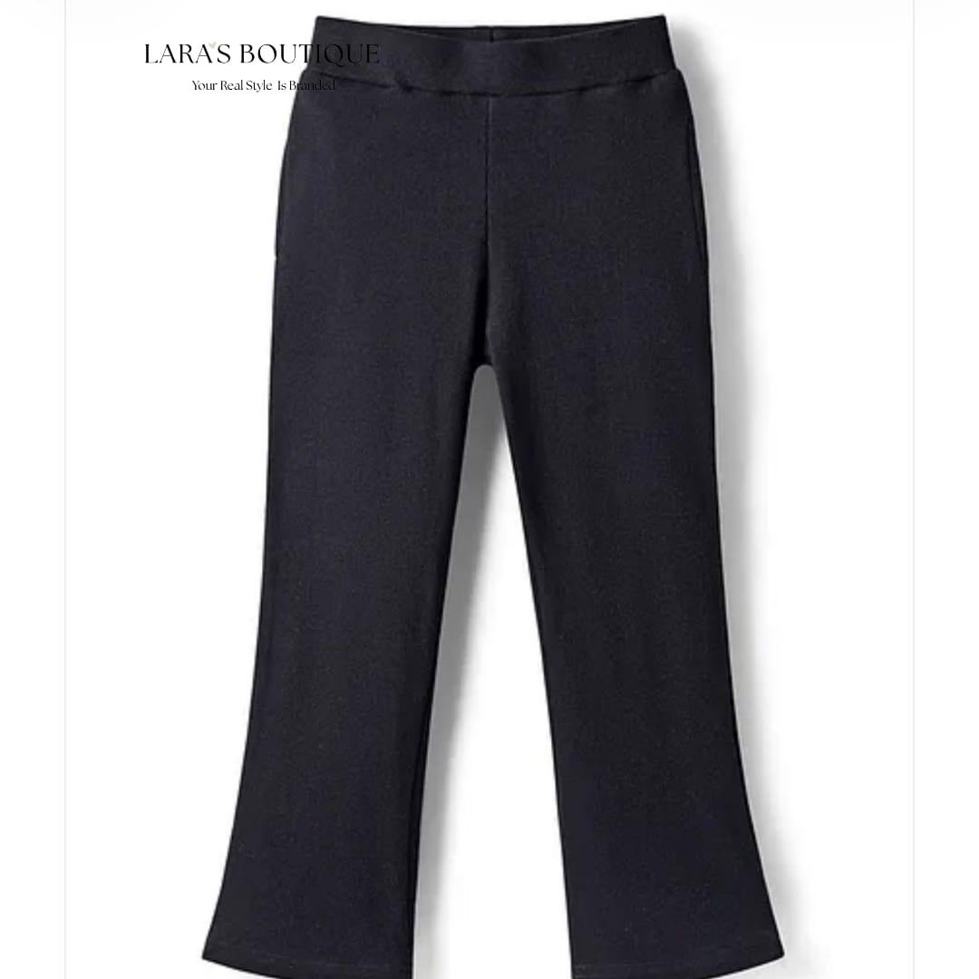 Classic Black Flared Leggings