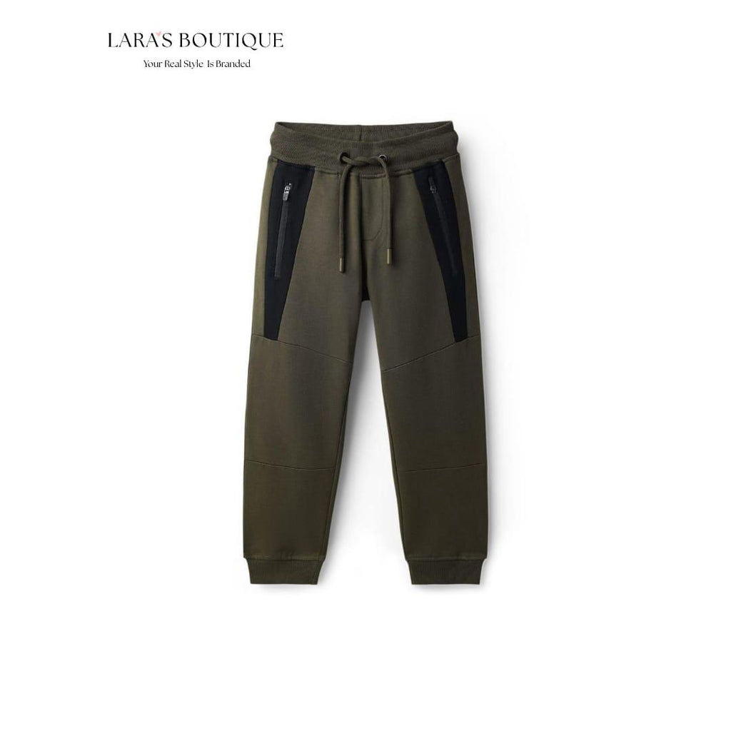 Boys’ Olive Jogger Pants