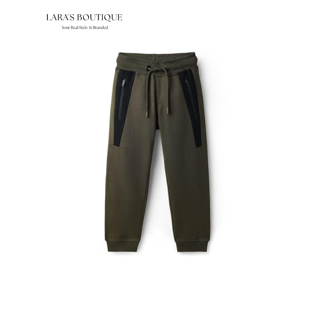 Boys’ Olive Jogger Pants