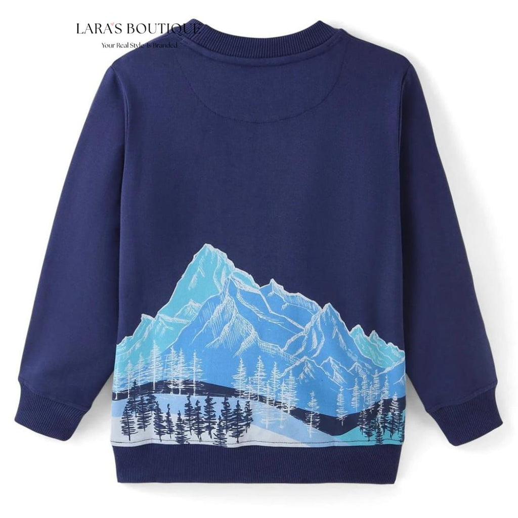 Skiing Mountain Sweatshirt