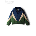 Color Block Knit Jacket