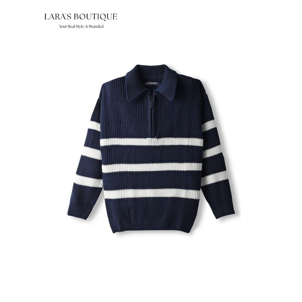 Striped Knit Sweater