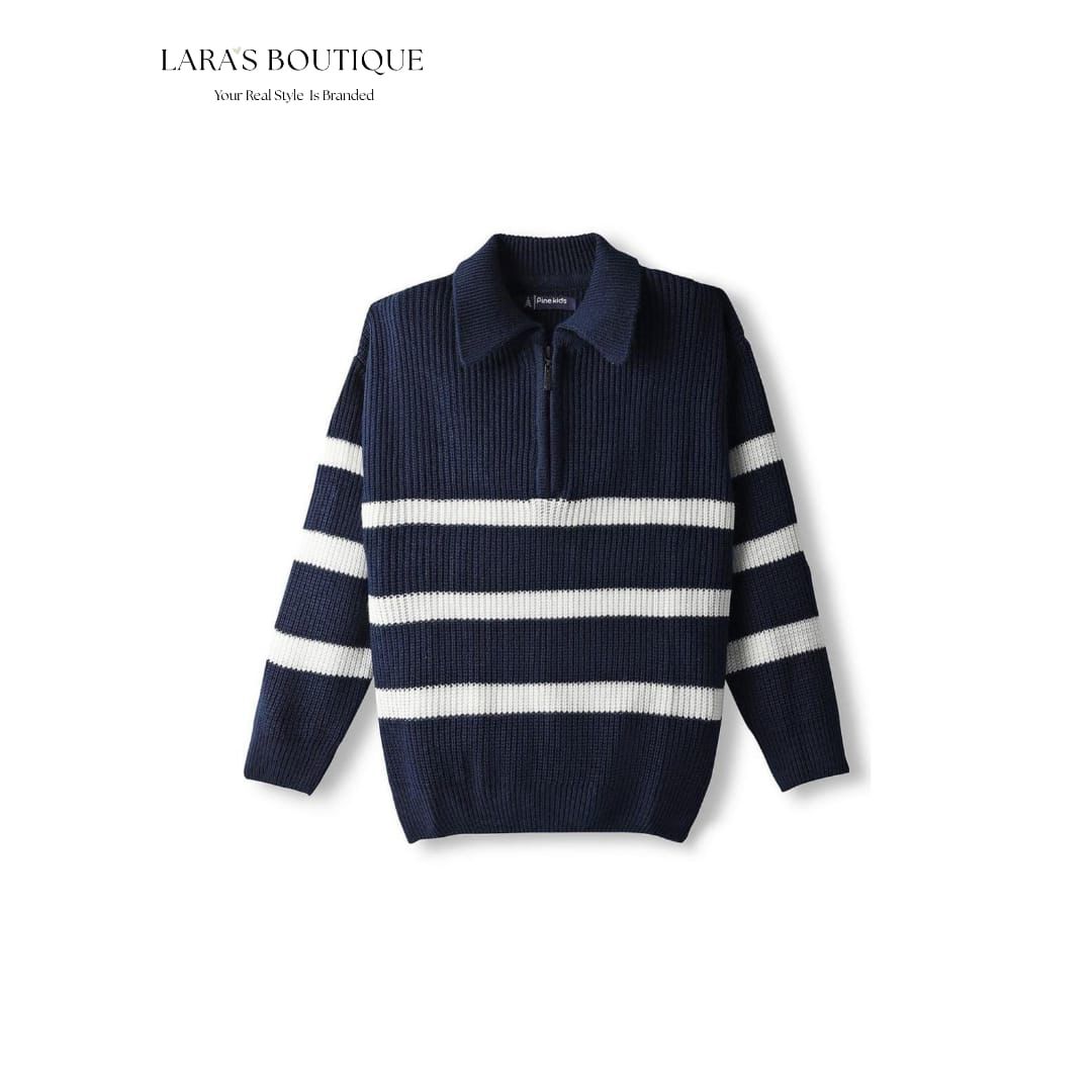 Striped Knit Sweater