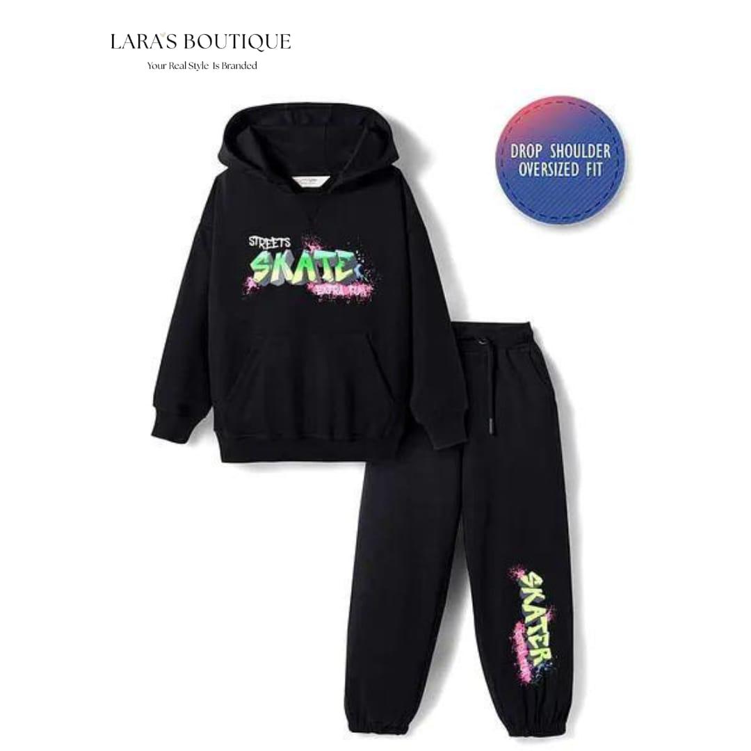 Boys’ Oversized Skate Hoodie Set