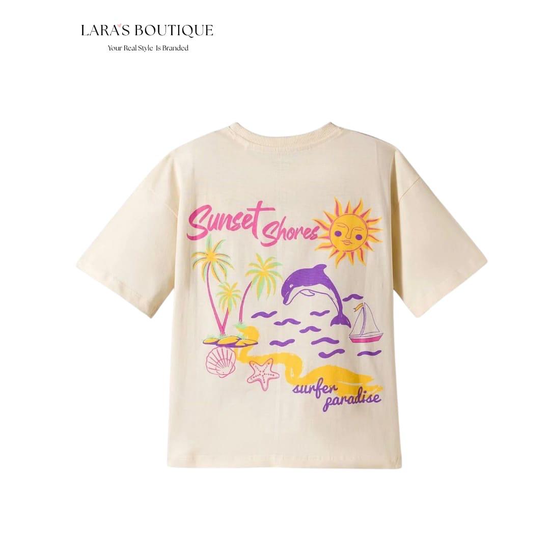 Sunshine Graphic T-Shirt Set (3-Pack)