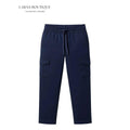 Boys Navy Cargo Jogger Pants