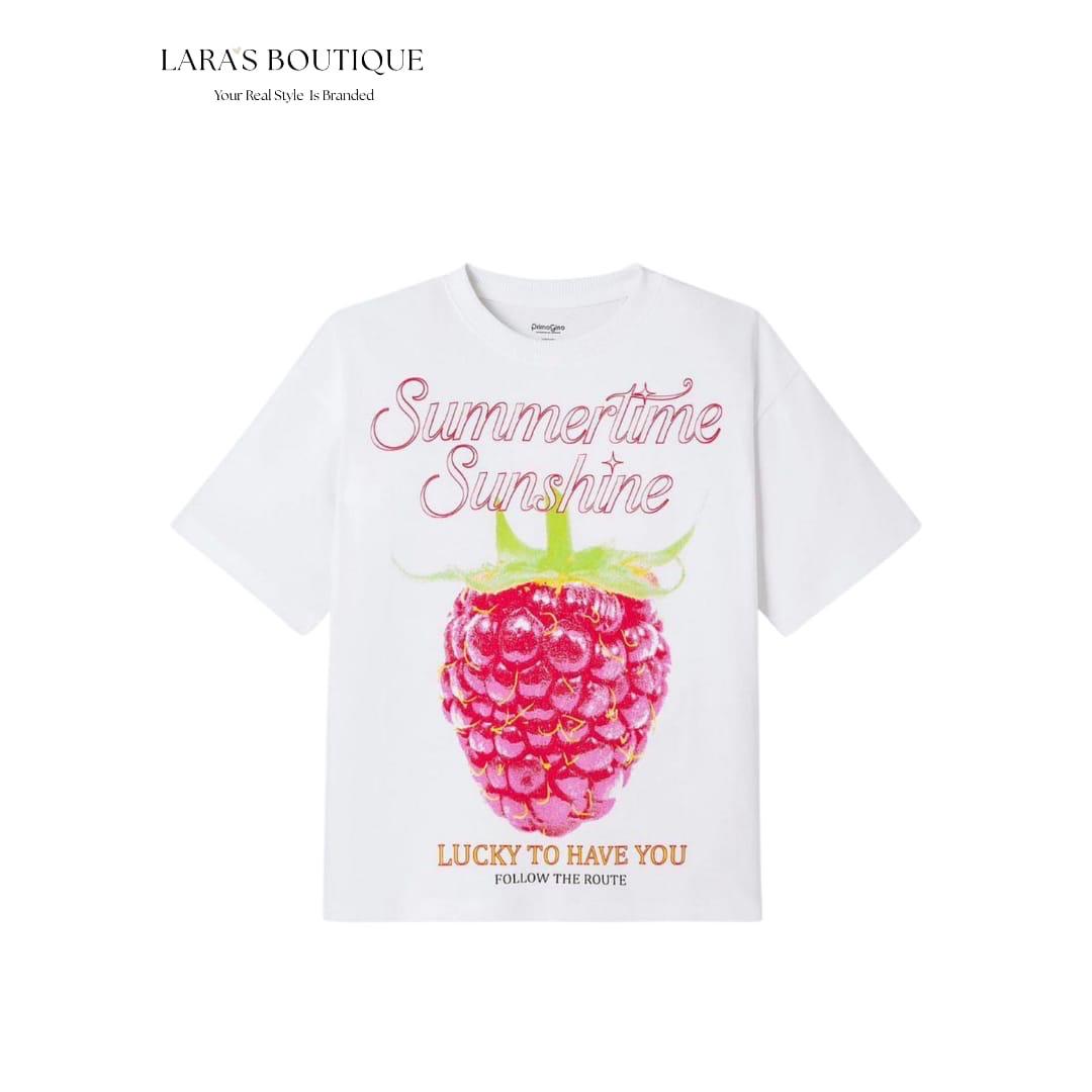 Girls Summer Graphic T-Shirt 3-Pack