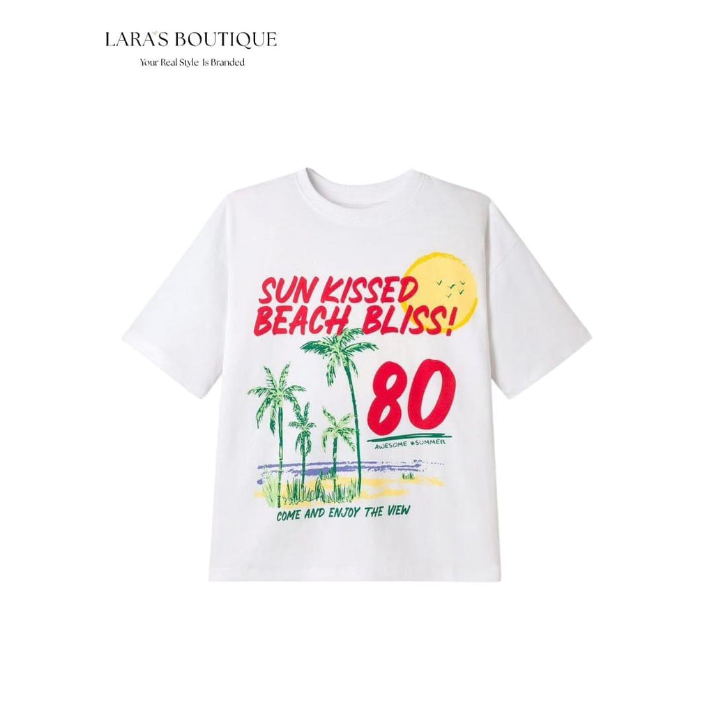 Girls Summer Graphic T-Shirt 3-Pack