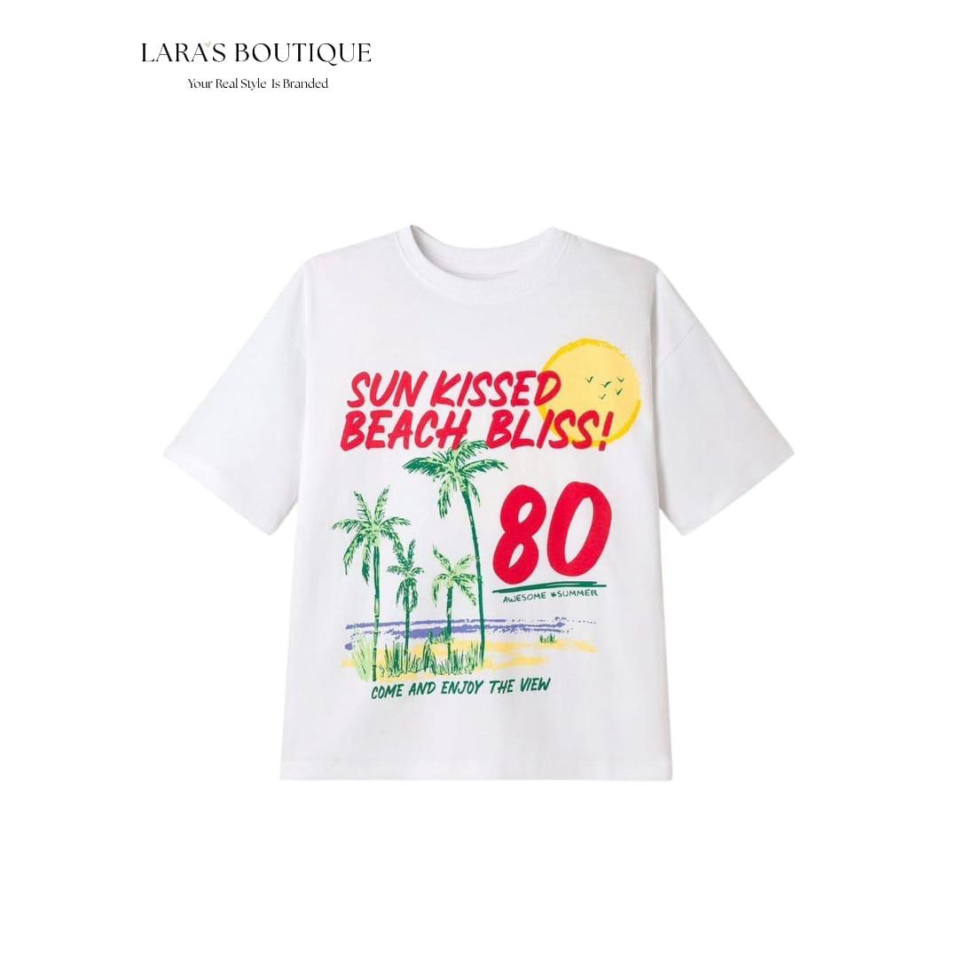 Girls Summer Graphic T-Shirt 3-Pack
