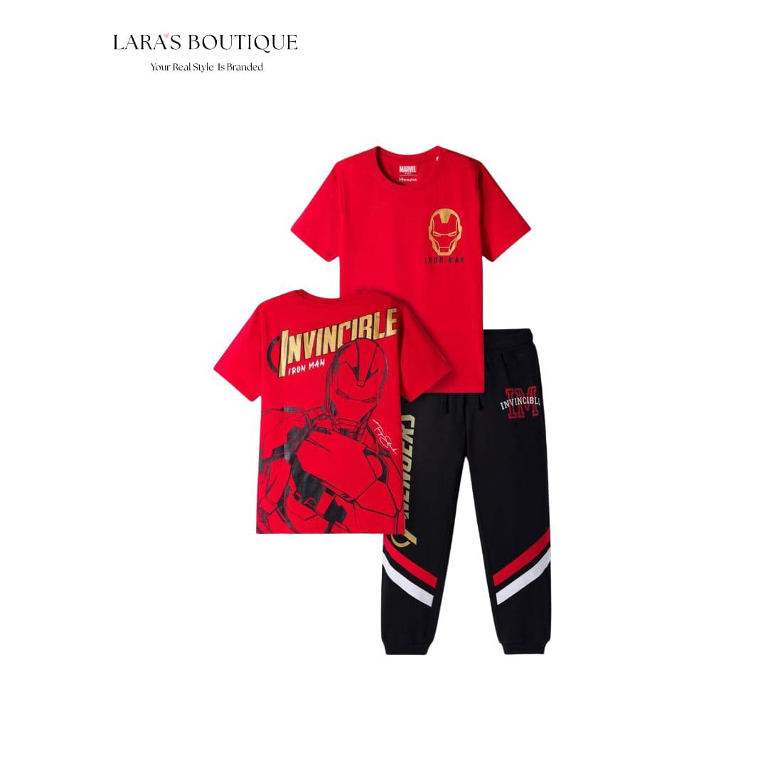 Marvel Iron Man 3-Piece Boys Tracksuit Set