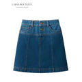 Girls Classic Denim A-Line Skirt